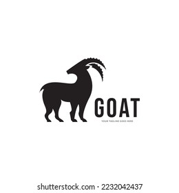 goat logo icon vector template. design art vector template.