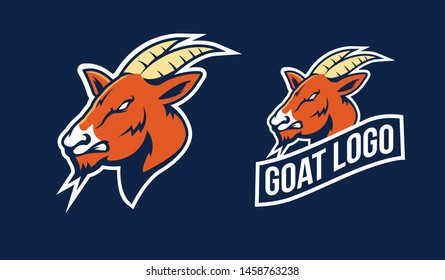 Goat logo for a sports company