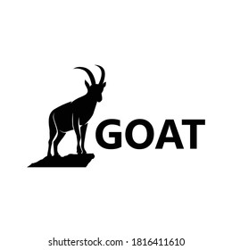 Goat Logo Template Design Vector