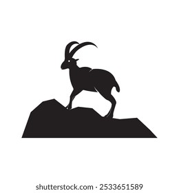 Goat Logo Template Element Design
