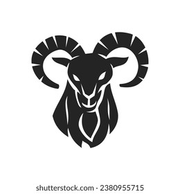 goat logo template Isolated. Brand Identity. Icon Abstract Vector graphic