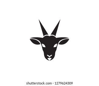 Goat Logo Template vector 