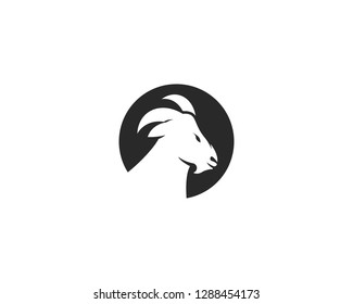 Goat Logo Template vector 