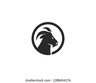 Goat Logo Template vector 