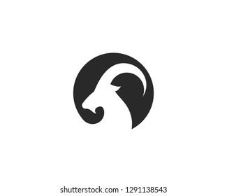 Goat Logo Template vector 