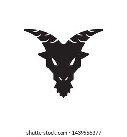 Goat Logo Template vector icon illustration design