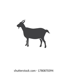 Goat Logo Template vector icon illustration design