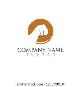 Goat Logo Template vector icon illustration design