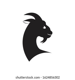 Goat Logo Template vector illustration
