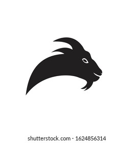 Goat Logo Template vector illustration