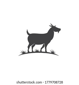 Goat Logo Template vector illustration