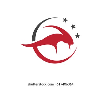Goat Logo Template vector illustration