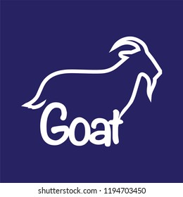 Goat Logo Text Template