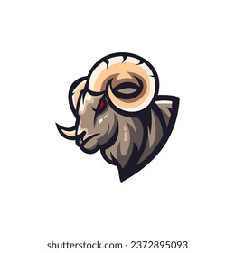 Goat Logo Vector Design Template