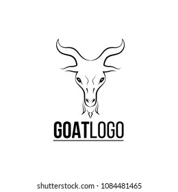 Goat logo - Vector illustration