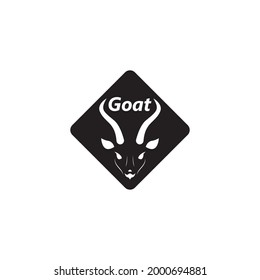 Ilustración del vector del logotipo de la cabra
