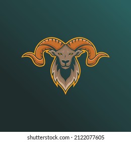 Logo-Design für Ziegenmasken