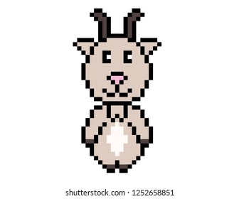 Goat Pixel Art
