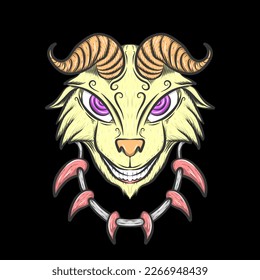 Goat rikudo character anime style 