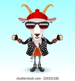 Goat rocker character