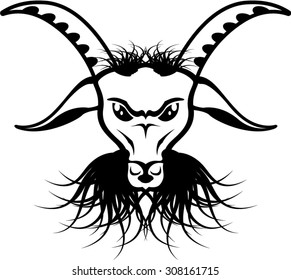 Goat Satan Devil Evil Vector