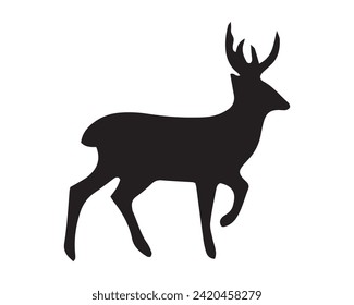 Goat Shilhoutte Vector Design Element