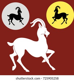 Goat silhouette
