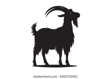 Goat Silhouette illustration Vector design