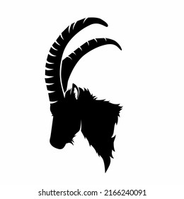 Goat silhouette vector illustration design