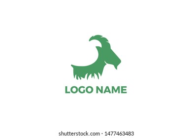 Goat Simple Logo Premium Template Design