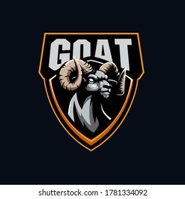 Goat Strength Esport Mascot Logo