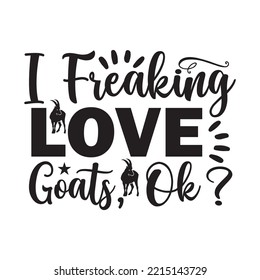goat svg t shirt design