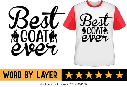 Goat svg t shirt design