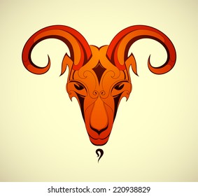 Goat as a symbol for year 2015