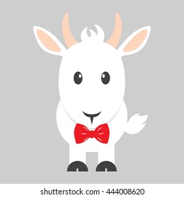 goat with tie
