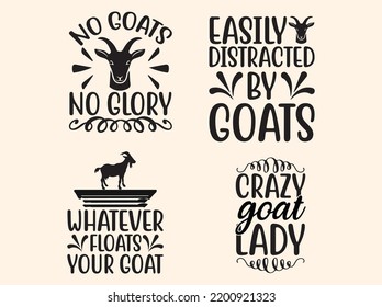 Goat t-shirt design  vector file