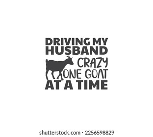 
Goat Typography, Goat SVG, Goat EPS, Goat Animal, farm life, 
