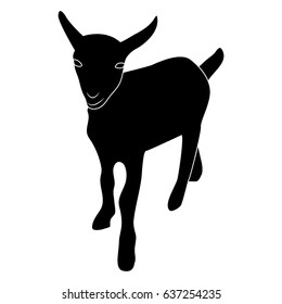 goat vector icon