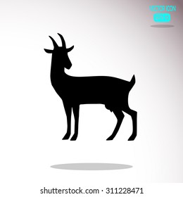 Goat. Vector illustration