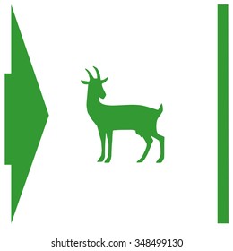 Goat. Vector illustration