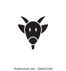 goat vector for website symbol icon presentation