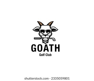 Logo del club de golf Goath head