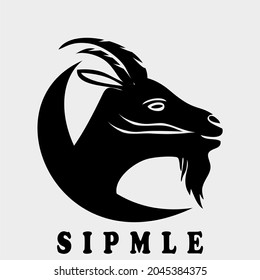 goat's head logo, Suitable for the needs of livestock companies and animal breeders community,

This logo is inspired by the goat and the crescent moon which are combined into a logo