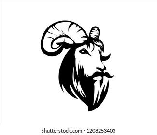 goat's head vector
