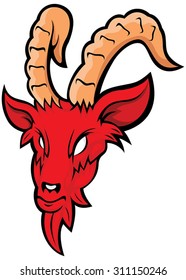 goat's head vector

