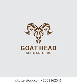 Goats head vector illustration design