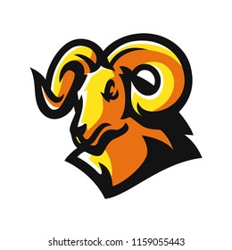 goat/sheep/lamb/ram esport gaming mascot logo template