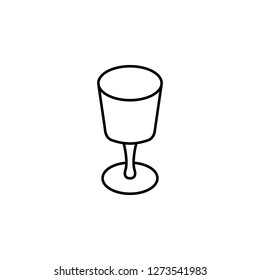goblet, casual lunch icon. Can be used for web, logo, mobile app, UI, UX