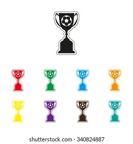 Goblet - color vector icon