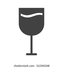Goblet, glass, wine icon vector image. Can also be used for wedding. Suitable for use on web apps, mobile apps and print media.
